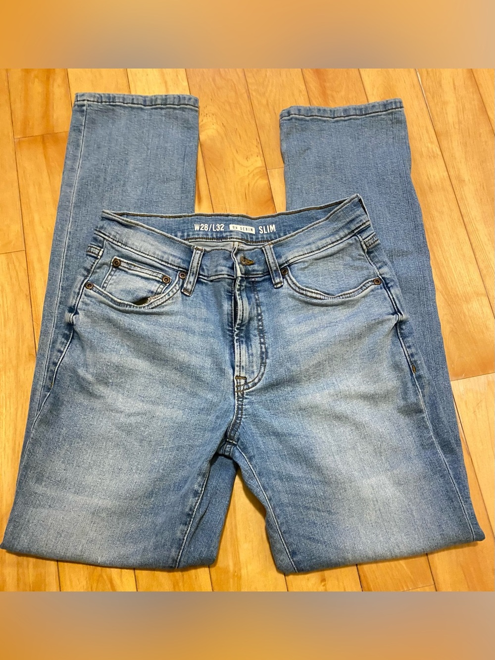 Slim Light Wash Men’s Jeans - Slim Fit